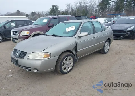 2006 Nissan Sentra 1.8S z USA, uszkodzony, nr VIN 3N1CB51D86L453755